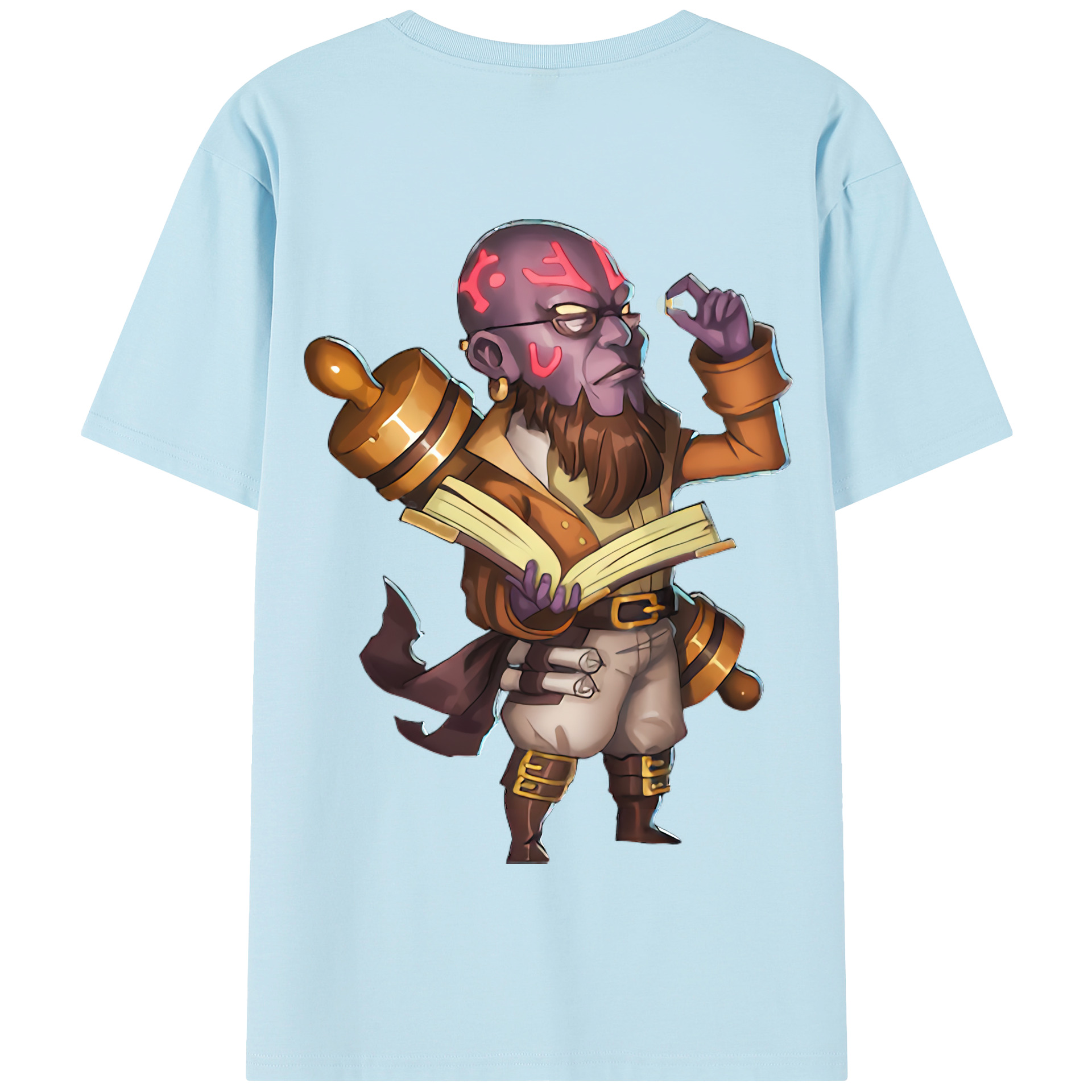 リーグ・オブ・レジェンド League of Legends LOL 綿100％半袖Tシャツ（背面プリント）